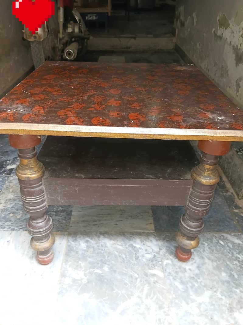 2 coffee table . 3