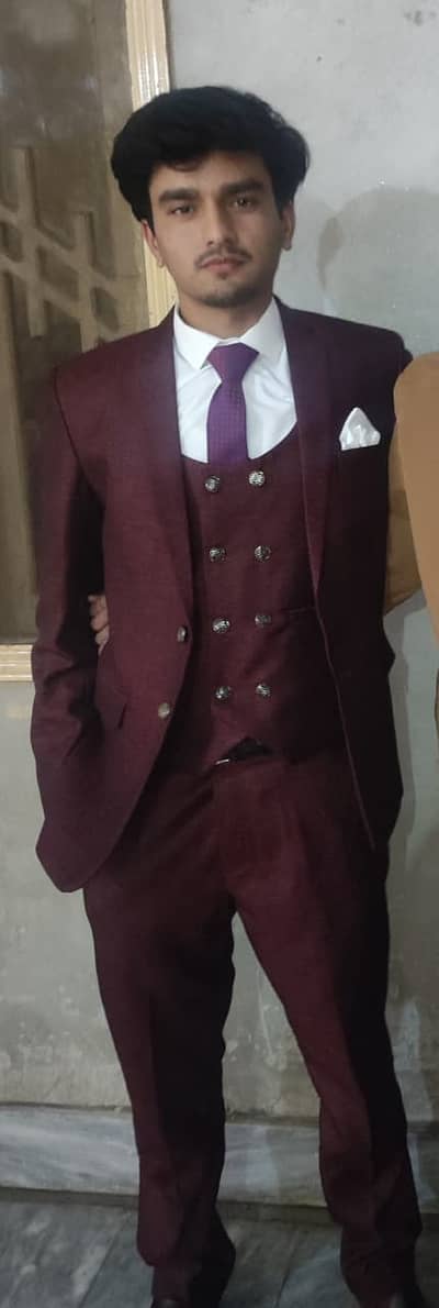 Premium 3 Piece Men’s Suit | Blazer, Waistcoat & Pant