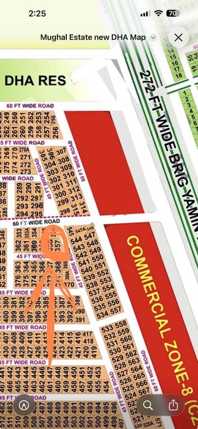 Dha gujranwala corner Extra land for sale