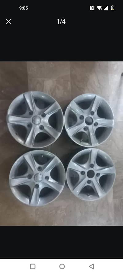 13 inch Alloy Rims 114 pcd 03082587804