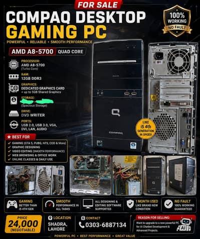 Budugt gamming pc for sale