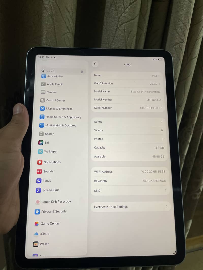 iPad air 4 1