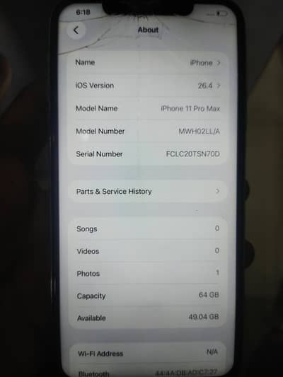Apple iPhone 11 Pro Max non pta bypass