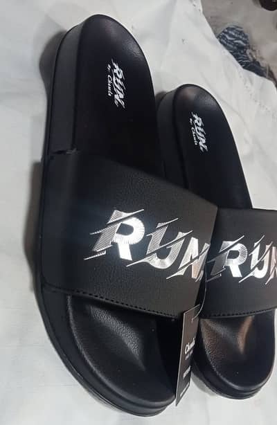 Men's Sport Flex Everyday Slides – Black