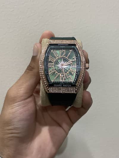 Denvosi stone watch Heavy Weight Luxury watch