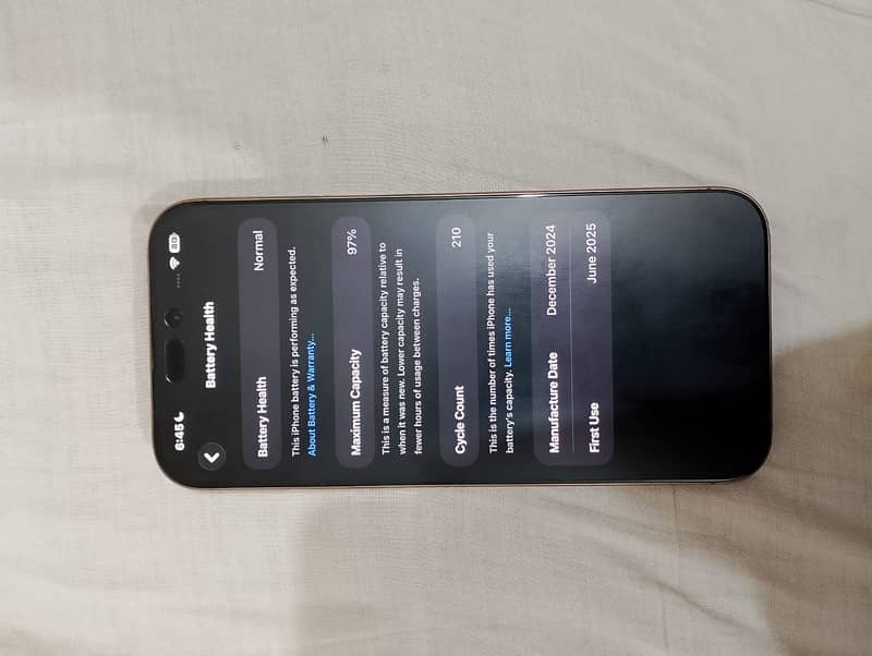 iPhone 16pro max FU 1