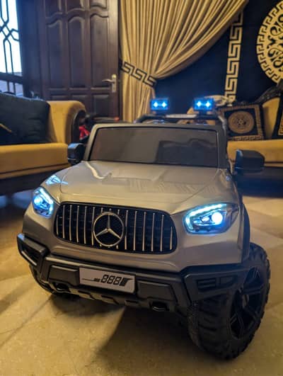 Battery operated remote control kids car