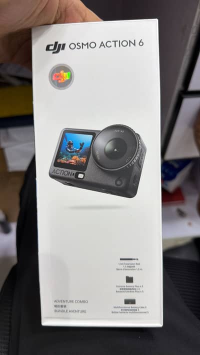 Dji Action 6 Adventure Combo(Box Open)