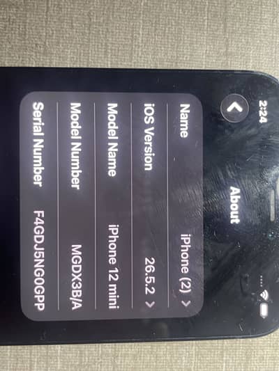 Apple iPhone 12 mini