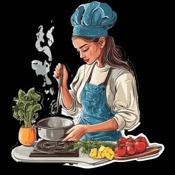 female Cook Need for Home 24/7