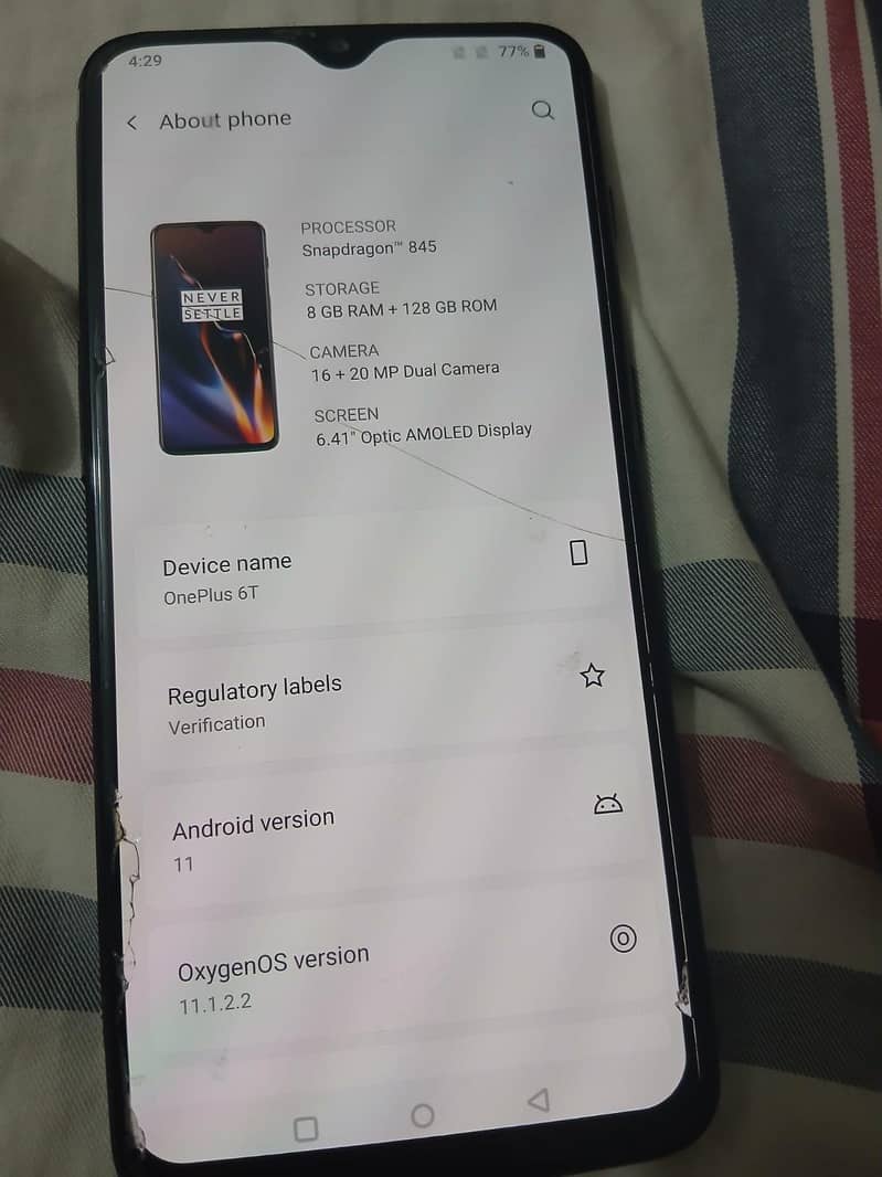 One Plus 6T 2