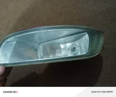 fog light and bumper of altis 2004