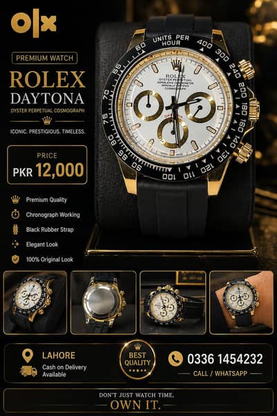 Luxury watches available
