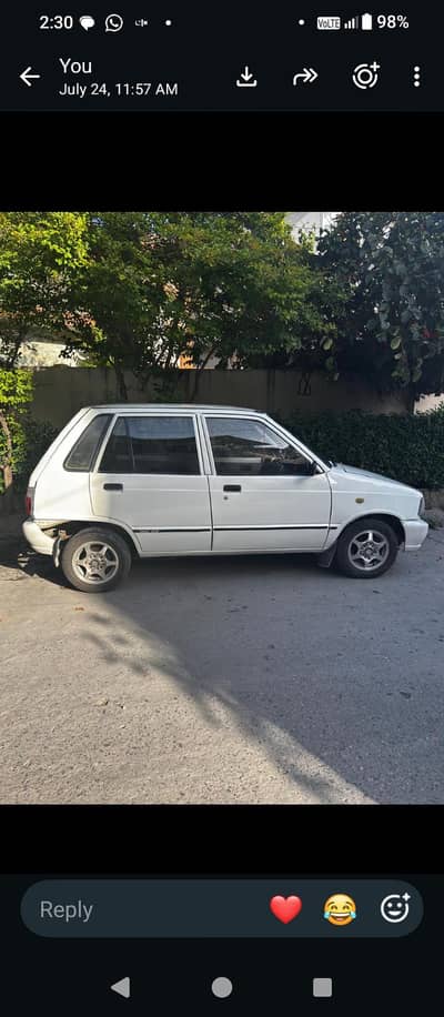 Suzuki Mehran VXR 2004  03710923887