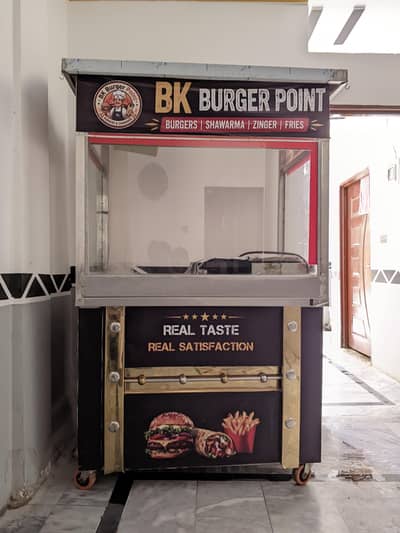 Fast Food Burger & Shawarma Counter