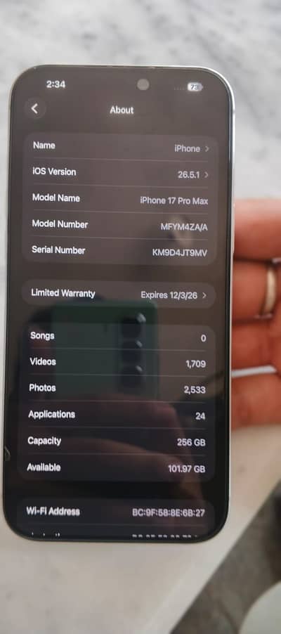 Apple iPhone 17 Pro Max