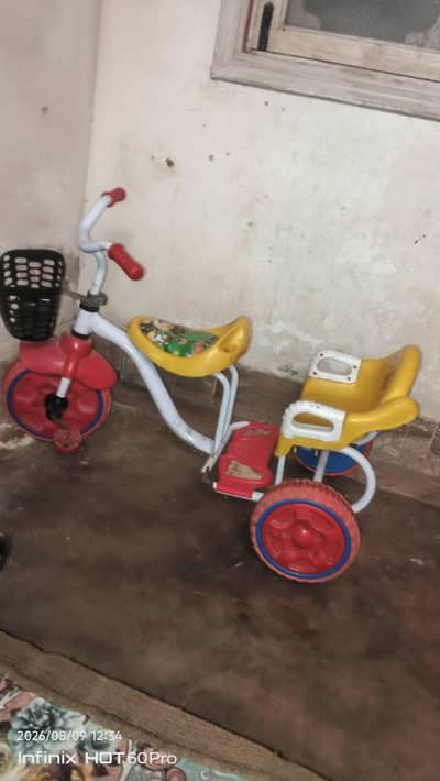 baby cycle 2 seater