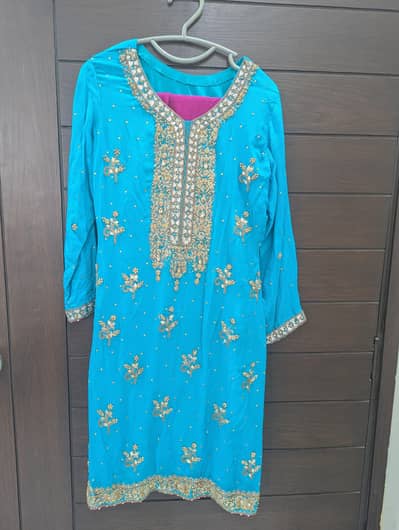 3 piece Embroided suit