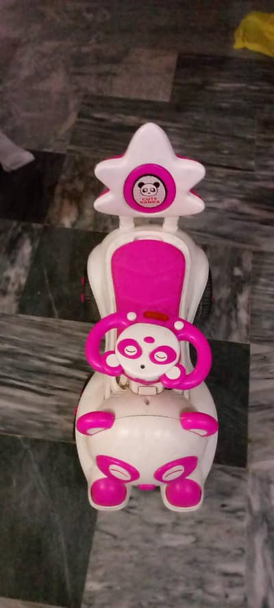 panda toy car