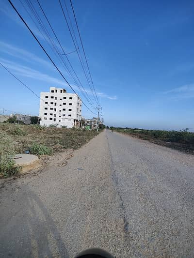 PRIME LOCATION 361+361+361 SQUARE YARD 3 COMMERCIAL S. B PLOTS FOR SALE IN SECTOR Q GULSHAN E MAYMAR KARACHI