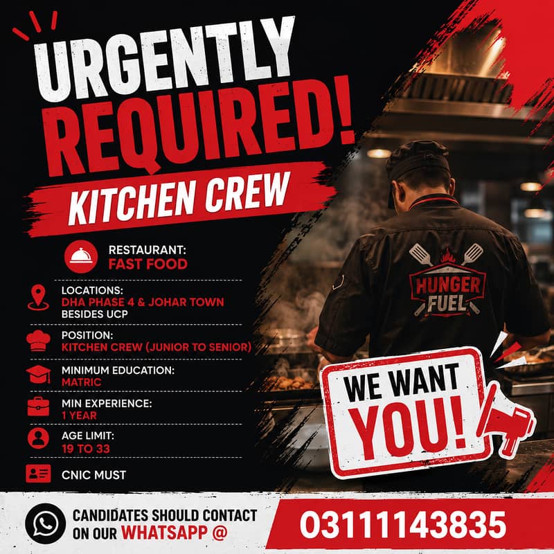 All Round Kitchen Crew 0