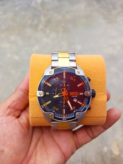 diesel DZ4627 two tone watch for sale
