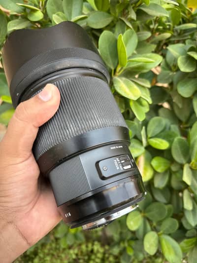 Sigma 85mm 1.4 canon mount