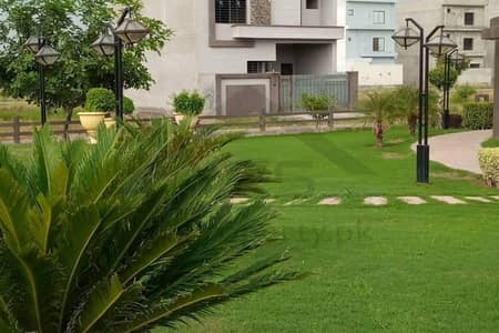 Facing Park on 50 Road Beautiful Location Kanal Plot for Sale
