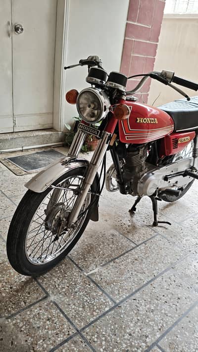 honda Cg 125 (1983) karachi number