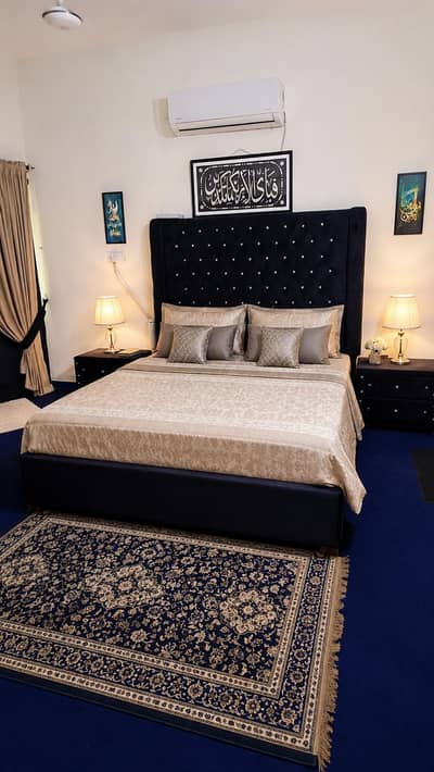 Black velvet furniture