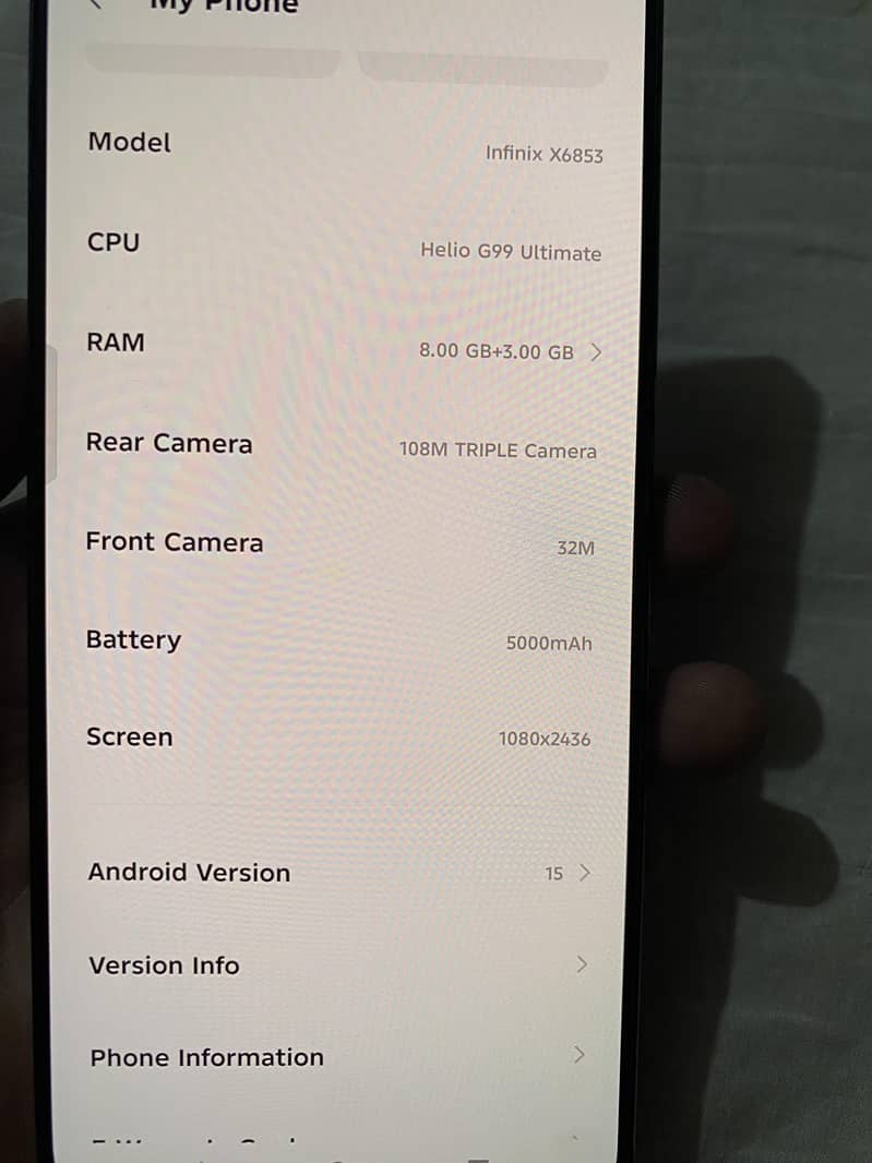 Infinix Note 40 13