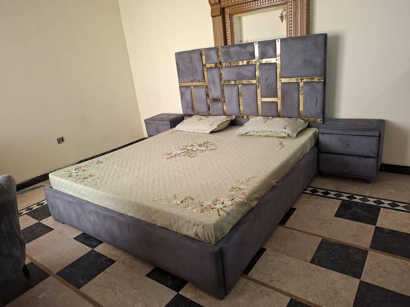bed set with coffee set 1