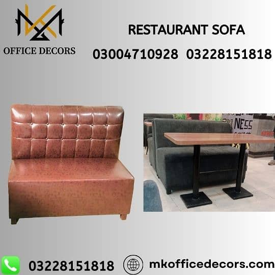 Restaurant Sofa | Sofa for Restaurant | Cafetaria sofas 2