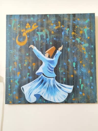 Acrylic handmade painting