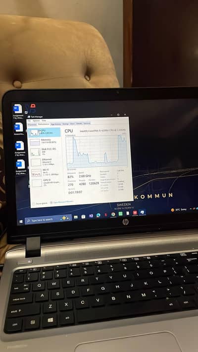 HP ProBook – Core i5 6th Gen | 12GB RAM | SSD