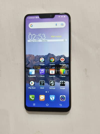 vivo y85A  mobile with lush condition, dual sim PTA approved