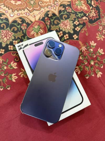 Iphone 14 pro max 256 gb dual pysical Approved