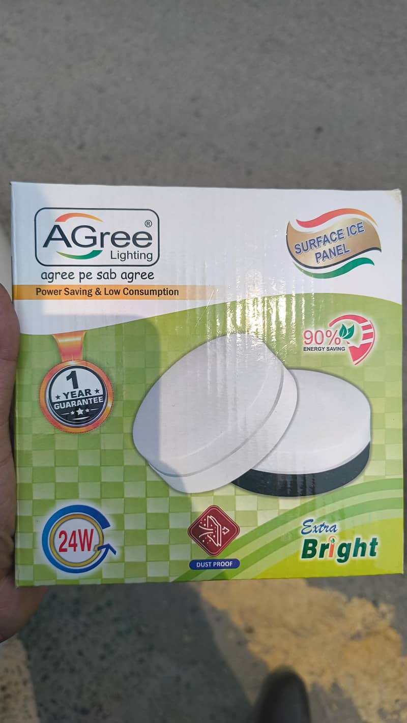 Open Surface Panel Light 24W 0