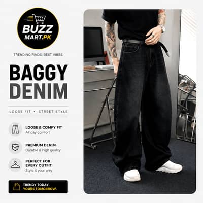 Loose Fit Baggy Denim