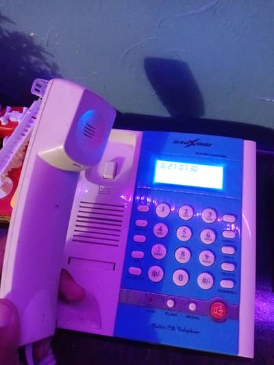 original gaoxinqi brand landline phone all ok new phone with box and c