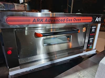 ark advanced single deck pizza baking oven