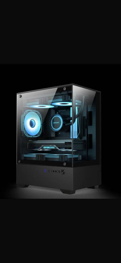 edragon veles case with 3 argb fans