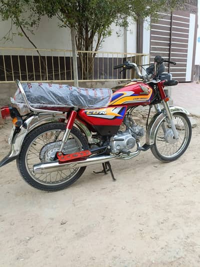 Honda CD 70cc bike 2025 model in new condition
