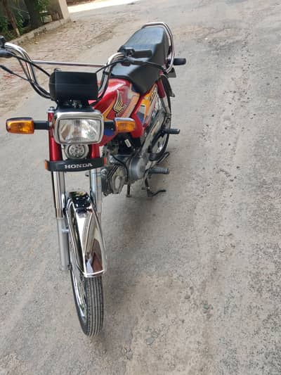 Honda CD 70  2025 model lush condition 030166306070