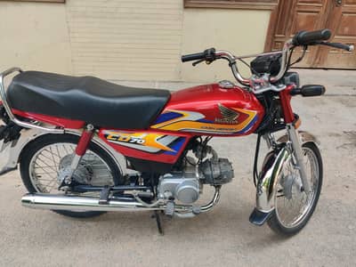 Honda CD 70  2025 model lush condition 030166306070