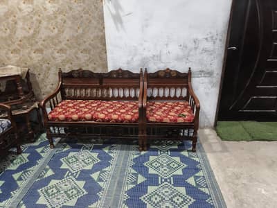 Two piece of 4 seater sofa.