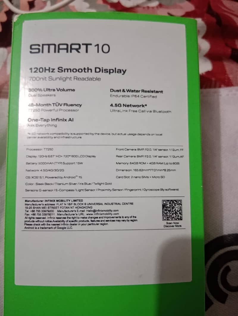 Infinix Smart 6