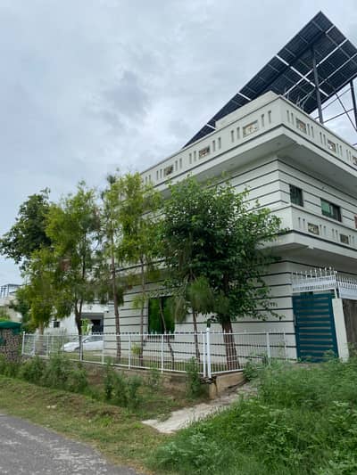 CORNER GROUND PORTION WITH EXTRA LAND FOR RENT