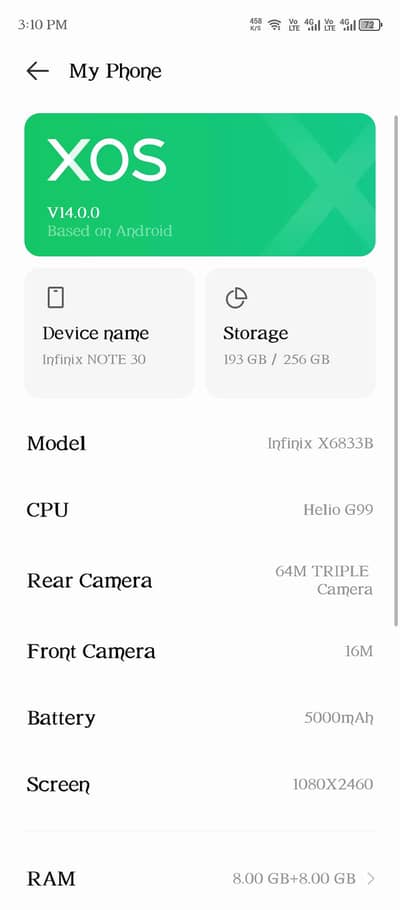 Infinix Note 30 | Complete original box
