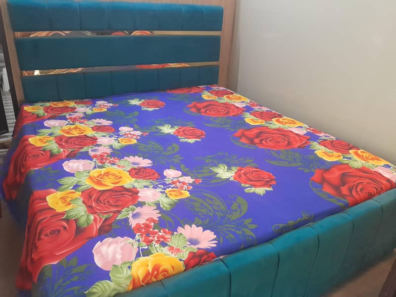 bed with matres 2